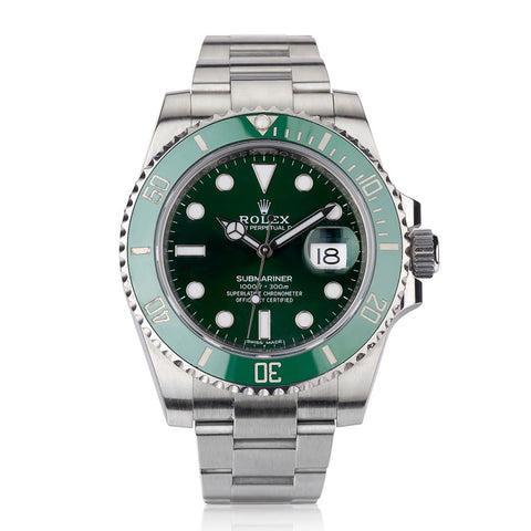 Rolex Oyster Perpetual Submariner "Hulk" 40MM Ceramic Bezel Watch