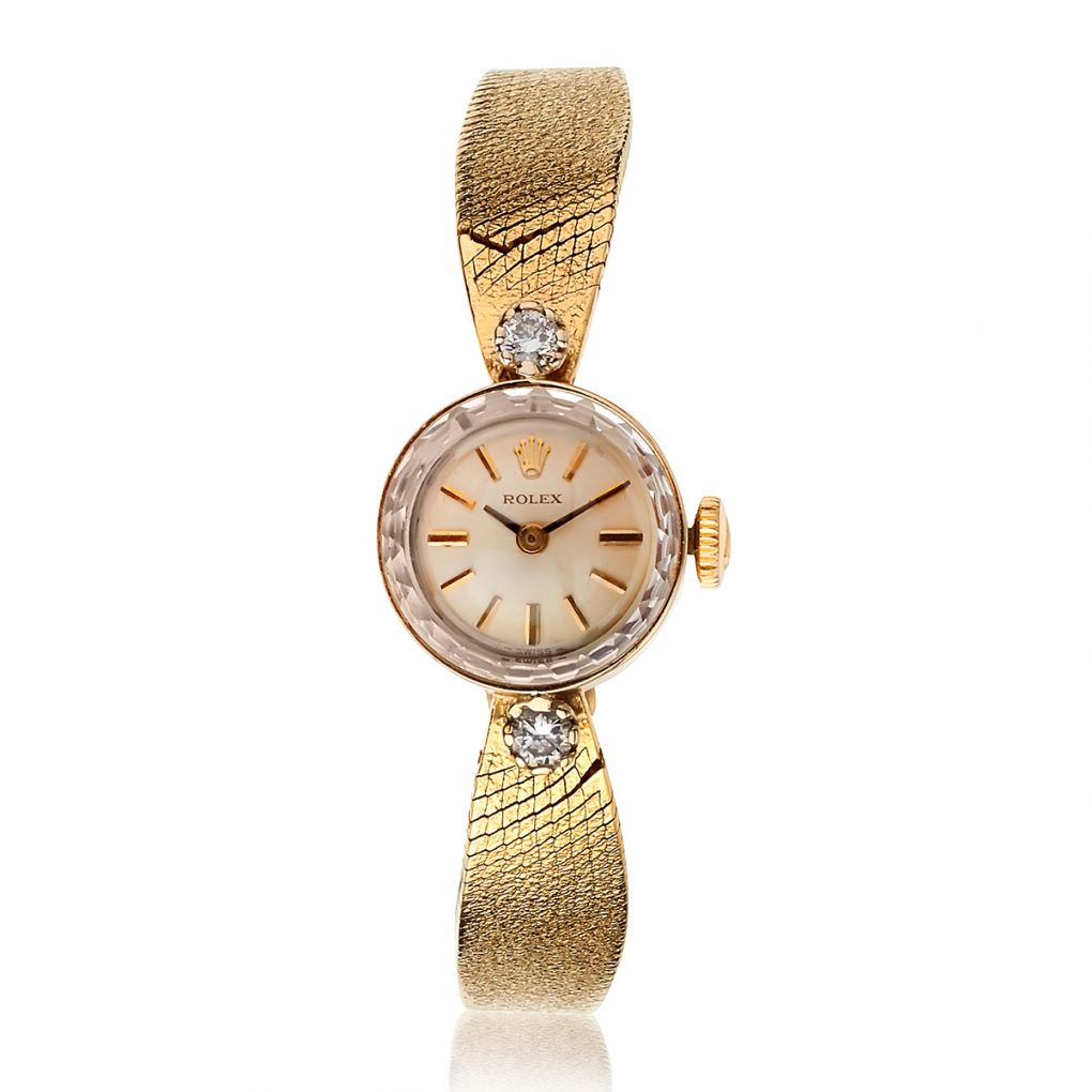 Rolex 14KT Yellow GOld Mid-Century Cocktail Dress Watch | Van Rijk Estate Jewellers Toronto Rolex 14KT Yellow GOld Mid-Century Cocktail Dress Watch | Van Rijk Estate Jewellers Toronto