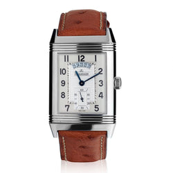 Jaeger le Coultre Grande Reverso Day/Night Stainless Steel.