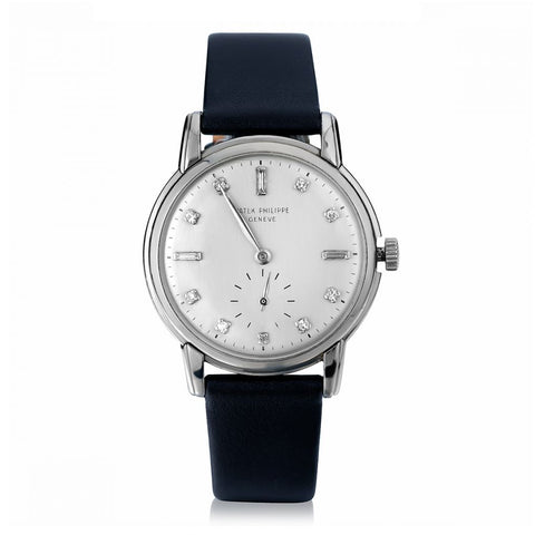 PATEK PHILLIPE Calatrava  in 18kt White  Gold. Ref 2484. Manual