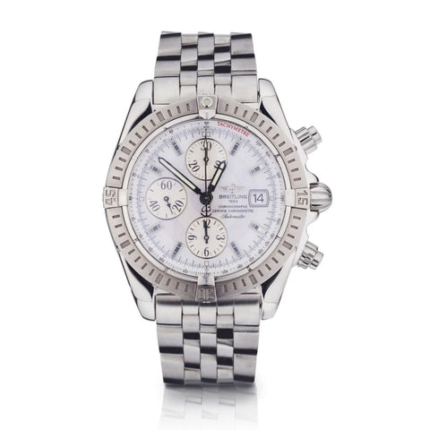 Breitling Chronomat Evolution Chronograph Date MOP Watch