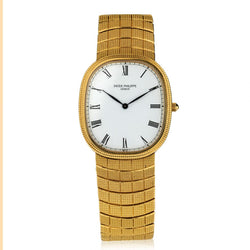 Patek Philippe Ellipse Large Size in 18kt Y/G. Automatic.