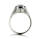 Edwardian Era 1.10 Carat Old-Mine Cut Diamond Engagement Ring