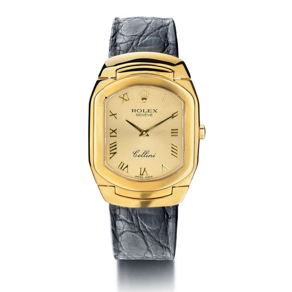 Rolex 18KT Yellow Gold Cellini Quartz Champagne Dial Watch | Van