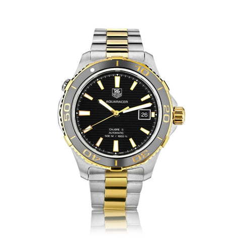 Tag Heuer Aquaracer Caliber 5 Two-Tone Automatic Watch