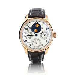 IWC Rose Gold Portugieser Perpetual Calendar 150 Year Edition Watch