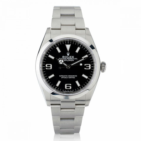 ROLEX EXPLORER in Steel. Ref 124270. Circa 2021. Full Set.