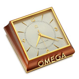 Omega Rare Vintage 8 Day "Exact Time" Swedish Display Desk Clock