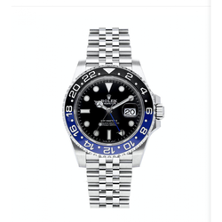 Rolex GMT Master II "BAT GIRL" in Steel. Ref: 126710 BLNR