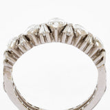 Five-Stone Marquise Cut Diamond and Platinum Ring