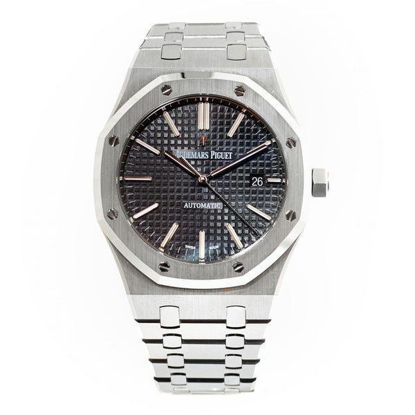 Audemars Piguet Royal Oak Steel Black 41mm | Van Rijk Estate