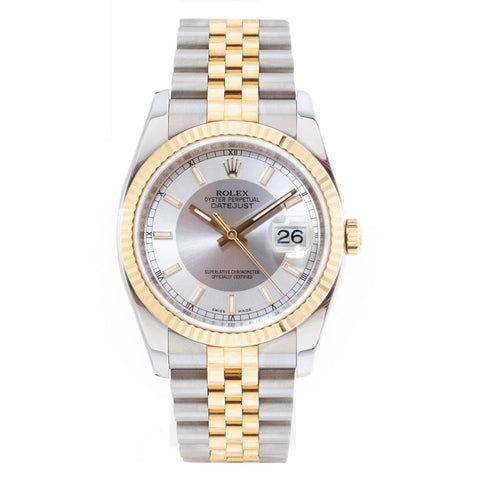 Rolex Oyster Perpetual Datejust Yellow Gold & Steel Watch