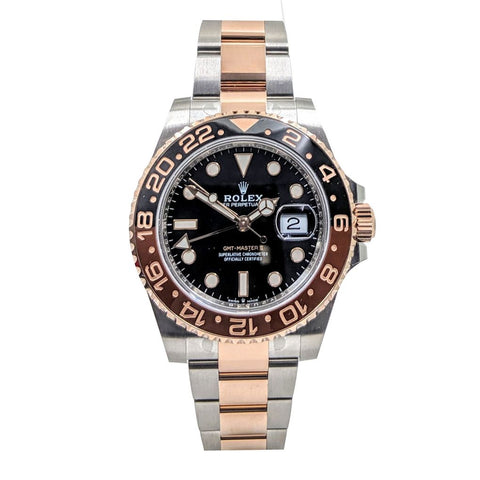 Rolex  GMT II  Rootbeer Stainless Steel and Rose Gold  Watch 2019