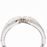 Gregg Ruth 2.20 Total Carat Diamond Pavé Set White Gold Ring