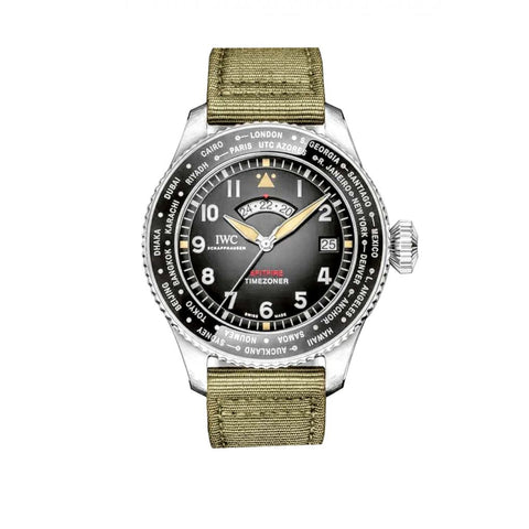 IWC Pilots Watch Timezoner Spitfire Edition . "The Longest Flight"