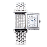 Ladies Jaeger-LeCoultre Reverso Florale Steel & Diamond Watch. Ref:2658130