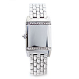 Ladies Jaeger-LeCoultre Reverso Florale Steel & Diamond Watch. Ref:2658130
