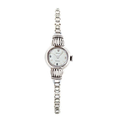 Rolex Precision with Dramatic Lugs Vintage White Gold Watch