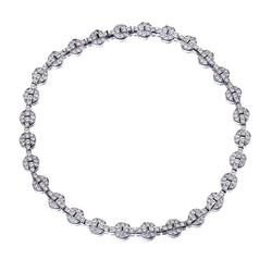 Cartier 18KT White Gold And Diamond Himalia Necklace