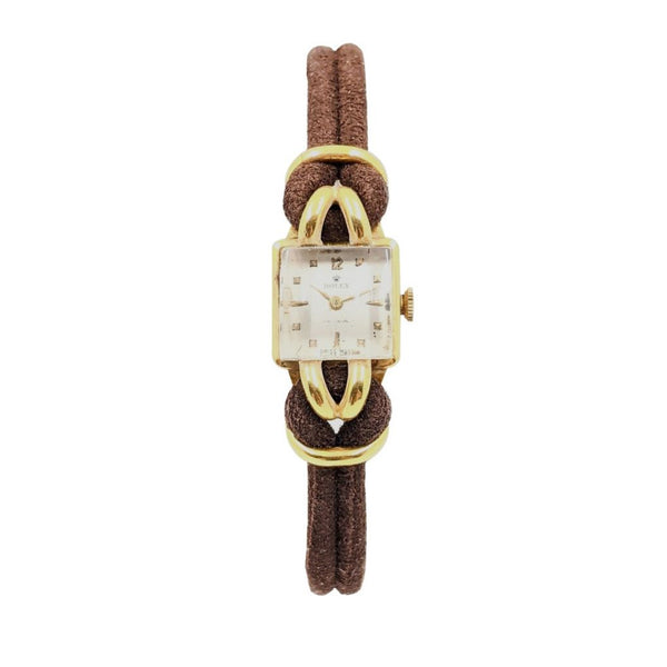 1930～40年代　ROLEX LADYS　文字盤　USED　レア 18kt Yellow Gold Vintage Circa 1940's Rolex Ladies Wristwatch