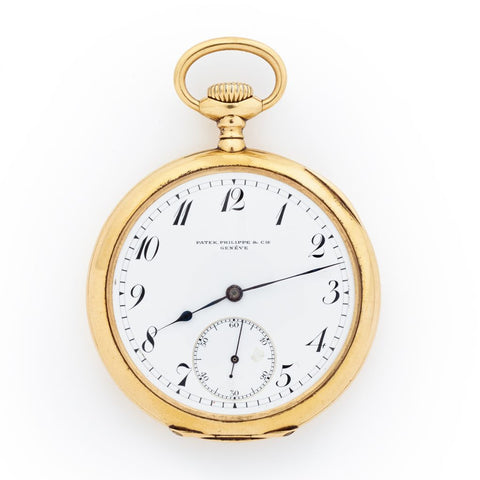Patek Philippe & Cie. Genève Open Face Gold Pocket Watch