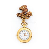 Patek Philippe Art Nouveau Gold Open Face Pendant Watch
