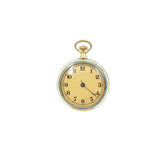 Eterna 18kt Yellow Gold and Enamel Ladies Pocket Watch