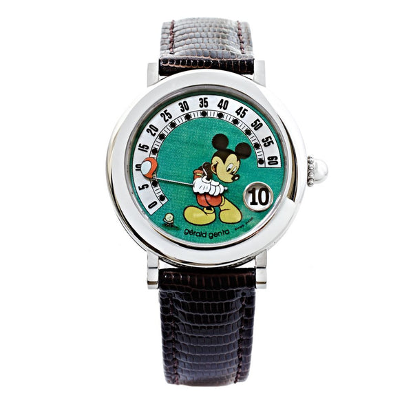 ディズニー バラメモ 84 Gerald Genta Jump Hour Fantasy Disney Retrograde Watch | Van Rijk