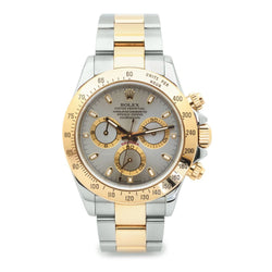 Rolex Cosmograph Daytona 2-Tone Silver Dial 2008 Watch