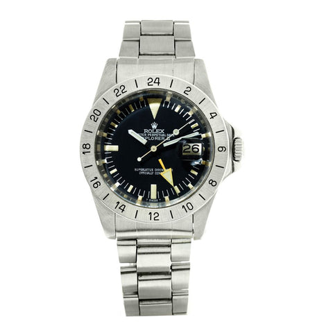 Rolex Rare Vintage Explorer II Freccione Steve McQueen Watch