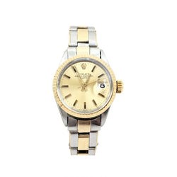 Rolex 18kt and Stainless Steel Vintage Date Watch