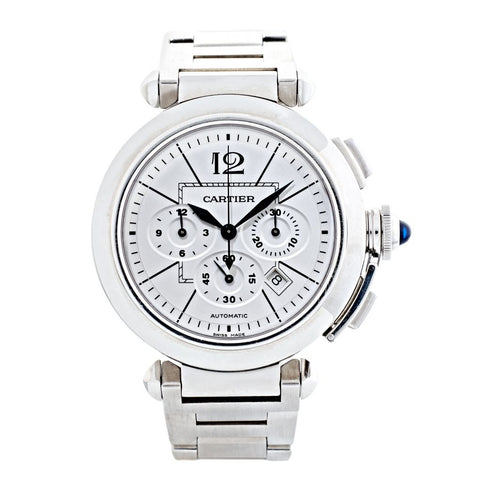 Cartier Pasha de Cartier Chronograph Stainless Steel Watch