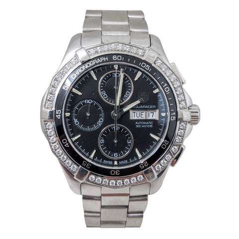 Tag Heuer Aquaracer Factory Diamond Bezel