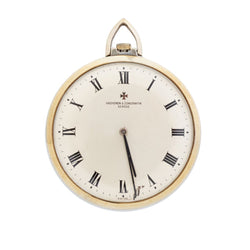 Vacheron Constantin 1960's White Gold Open-Faced Pocket Watch