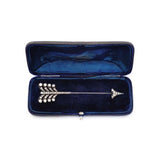 Victorian Old-Mine Cut & Rose Cut Diamond Arrow Brooch