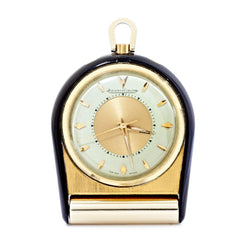 Jaeger LeCoultre Memovox Gold-Plated Travel Alarm Clock